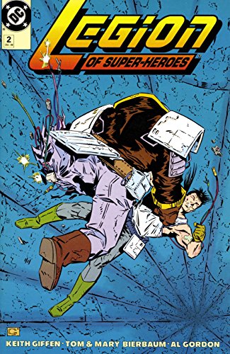 Legion of Super-Heroes (1989) book cover 1
