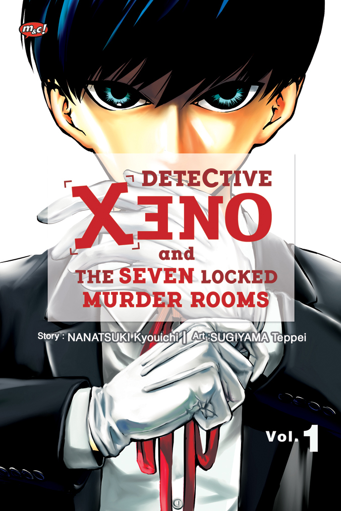 Detektif Xeno and The Seven Locked Murder Rooms book cover 1