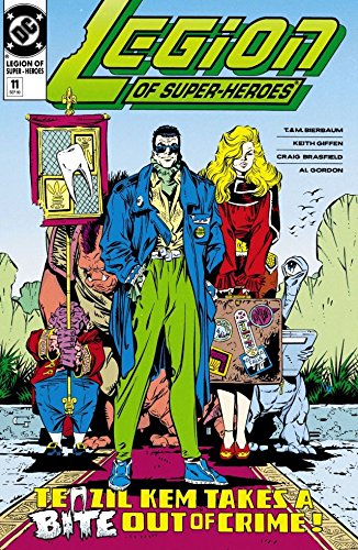 Legion of Super-Heroes (1989) book cover 3