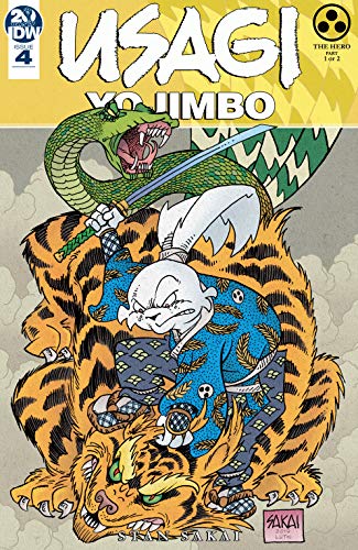 Usagi Yojimbo (2019) book cover 1