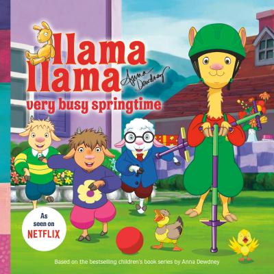 Llama Llama Very Busy Springtime book cover