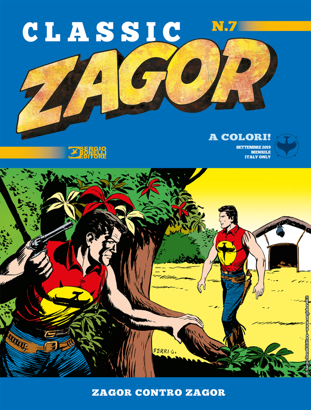 Zagor Classic n. 7 book cover