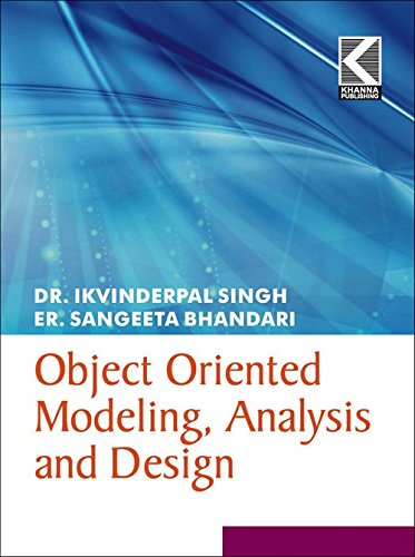 Object Oriented Modeling, Analysis and Design by Ikvinderpal Singh ...
