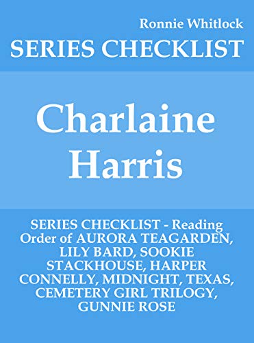 Charlaine Harris - SERIES CHECKLIST - Reading Order of AURORA TEAGARDEN ...