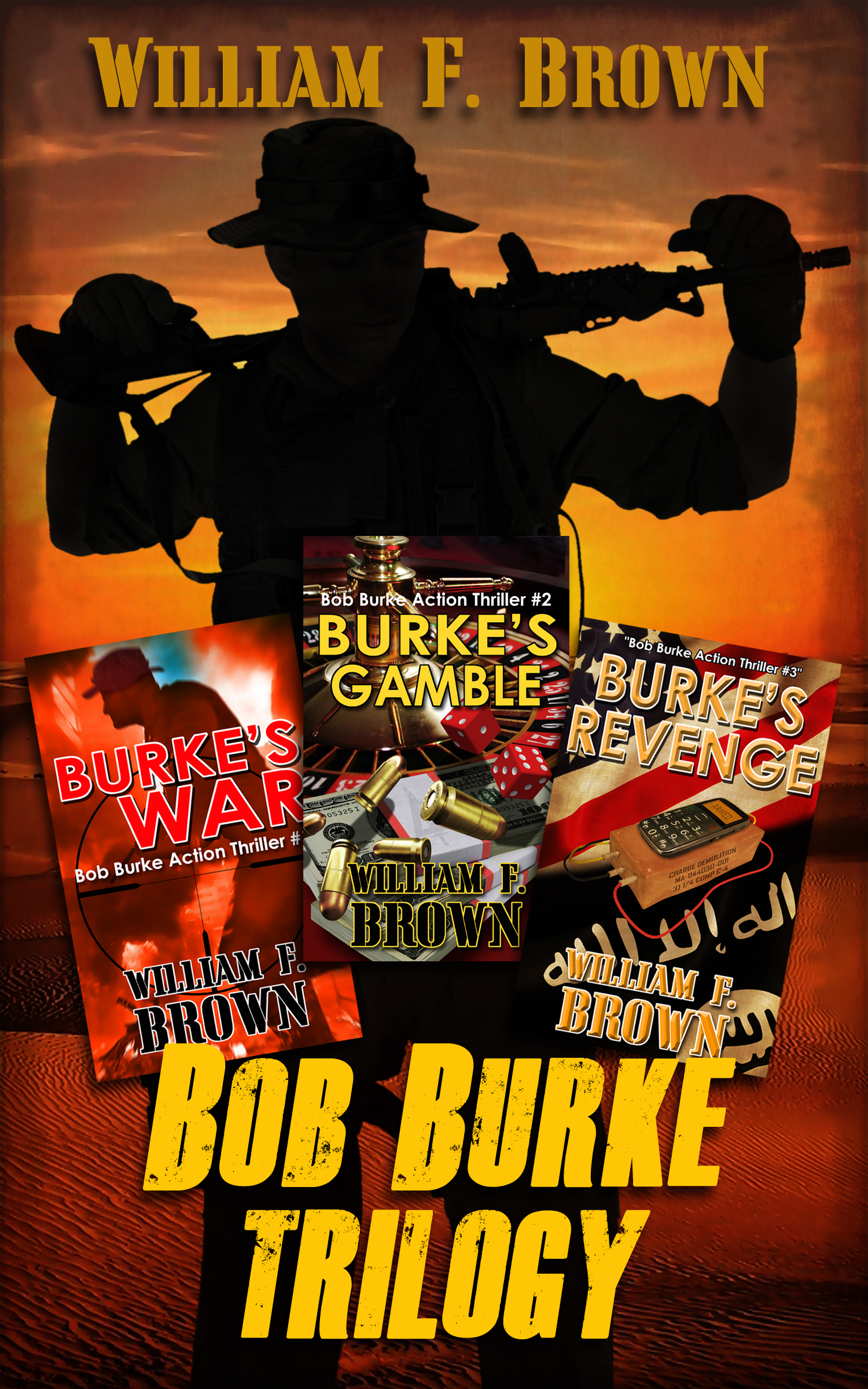 Bob Burke Action Thrillers Series Boxed Set #1