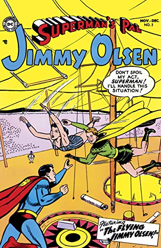 Superman's Pal, Jimmy Olsen (1954) book cover 2