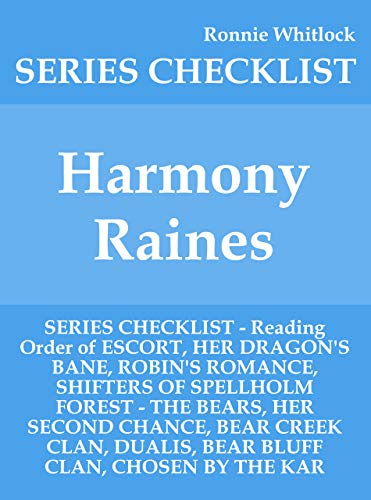 Harmony Raines - SERIES CHECKLIST - Reading Order of ESCORT, HER DRAGON ...