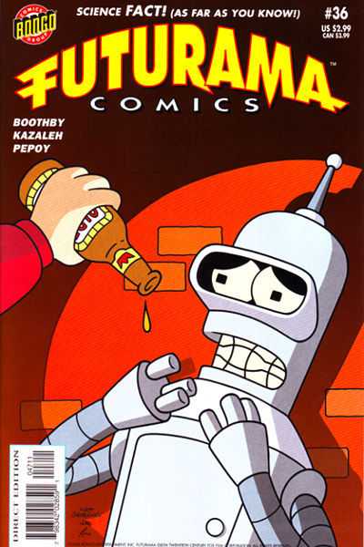 Futurama Comics book cover 3