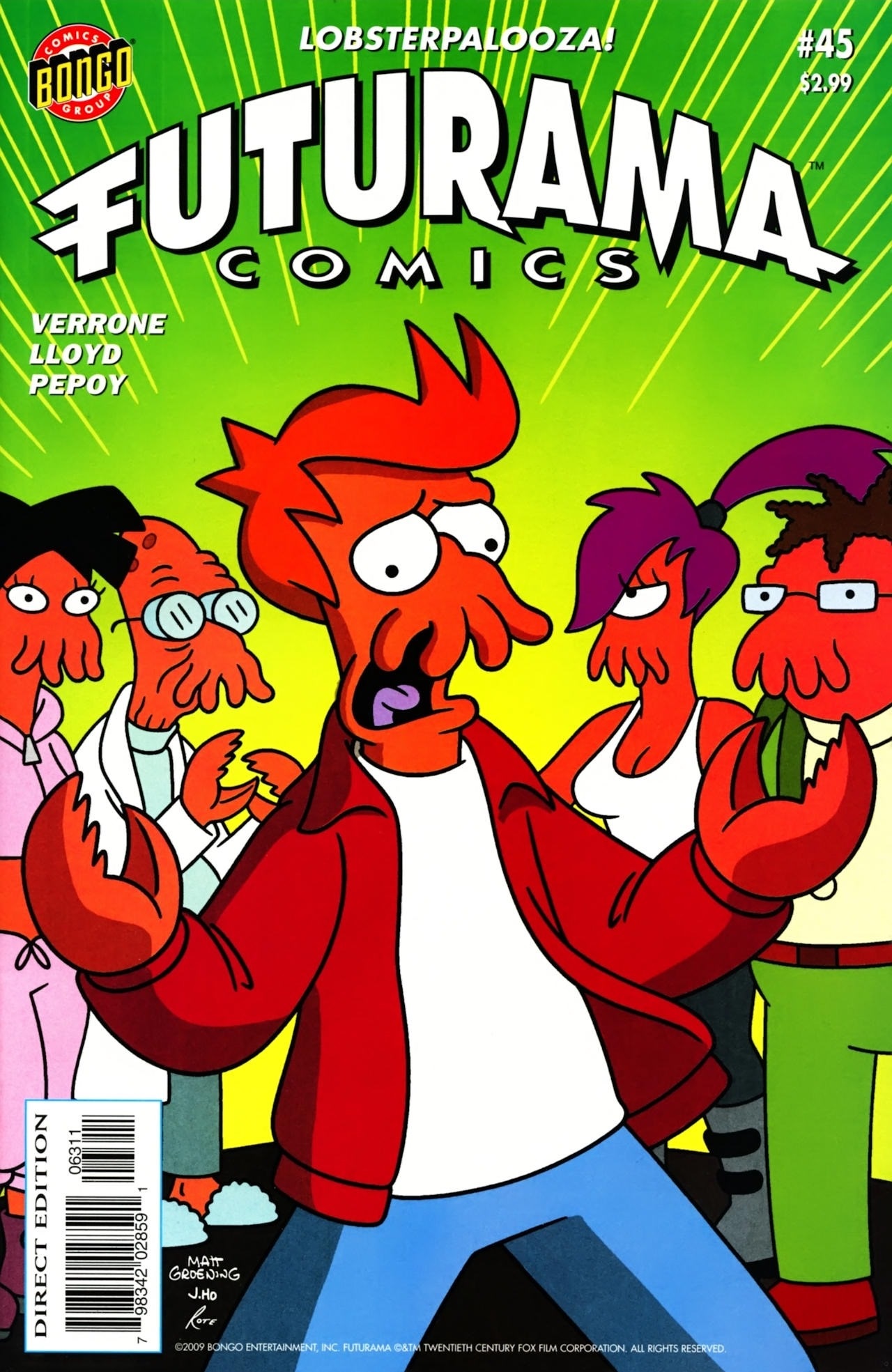 Futurama Comics #45 book cover