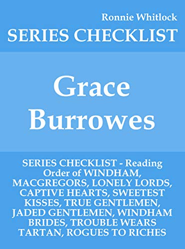 Grace Burrowes - SERIES CHECKLIST - Reading Order of WINDHAM ...