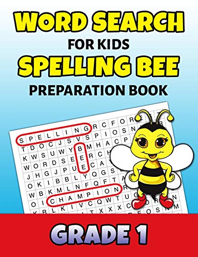 Word Search For Kids Spelling Bee Preparation Book Grade 1 ...