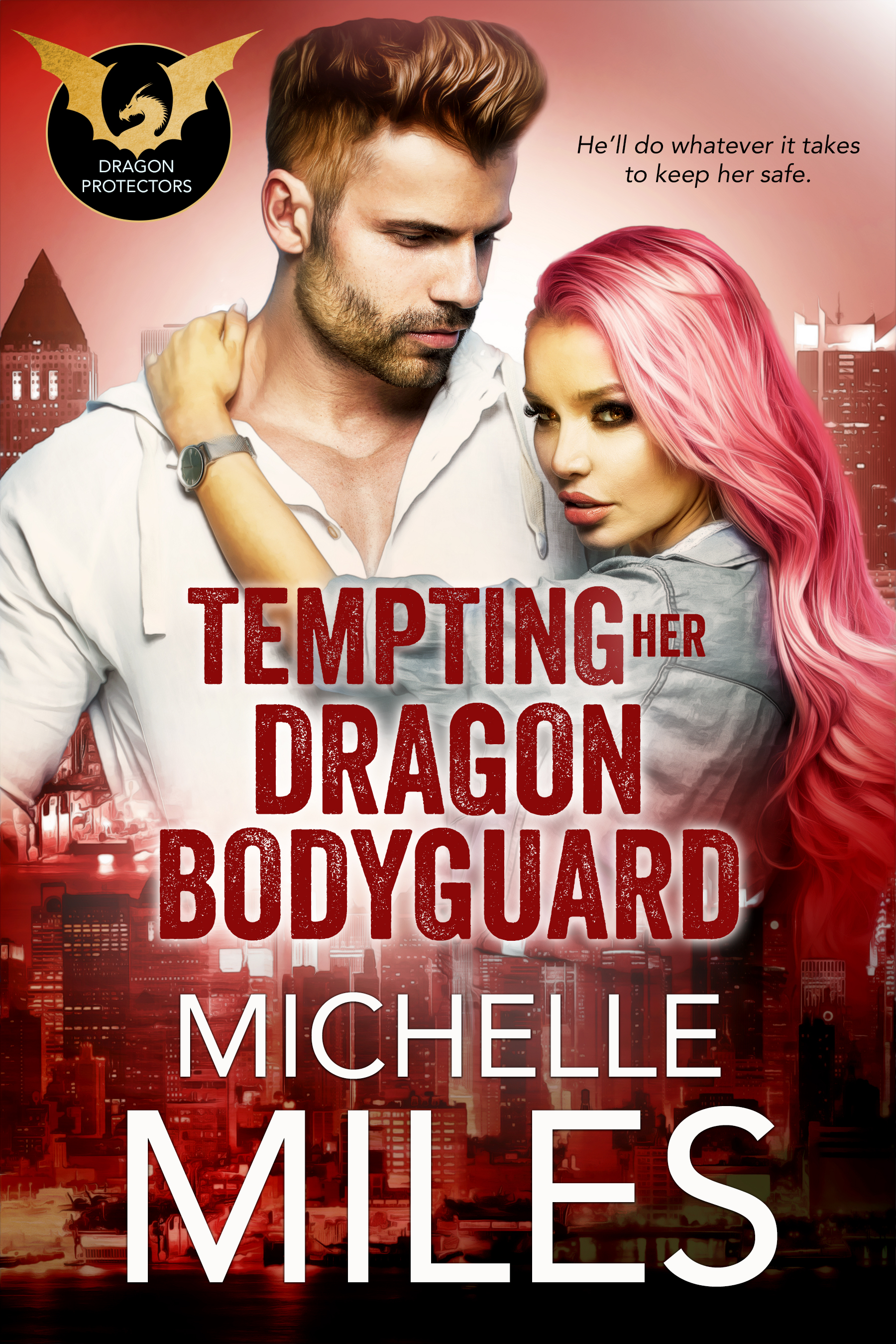 Tempting Her Dragon Bodyguard book cover