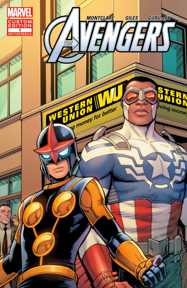 Avengers Presented By Western Union #1 book cover