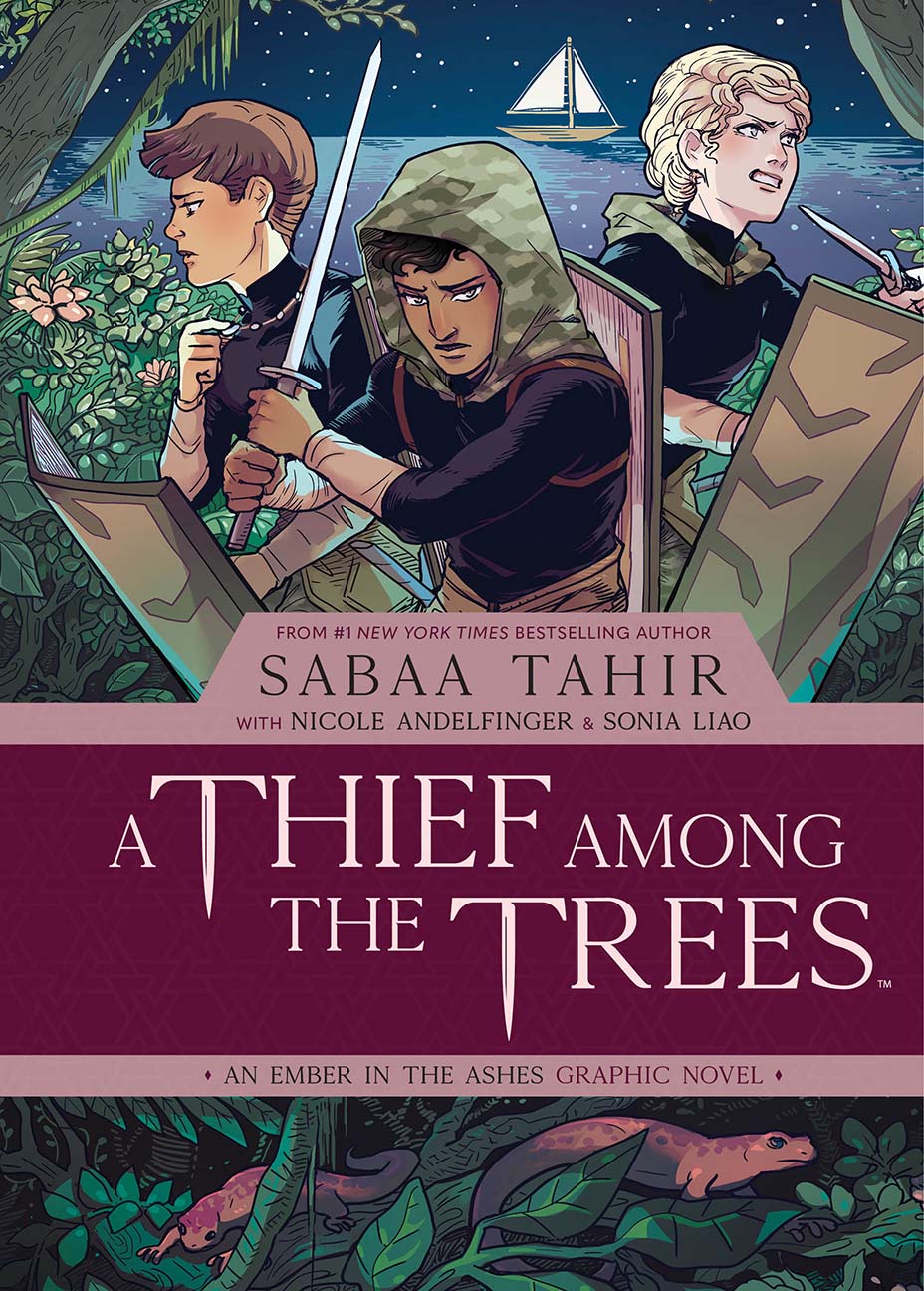 A Thief Among the Trees (An Ember in the Ashes Graphic Novel Prequel, #1)
