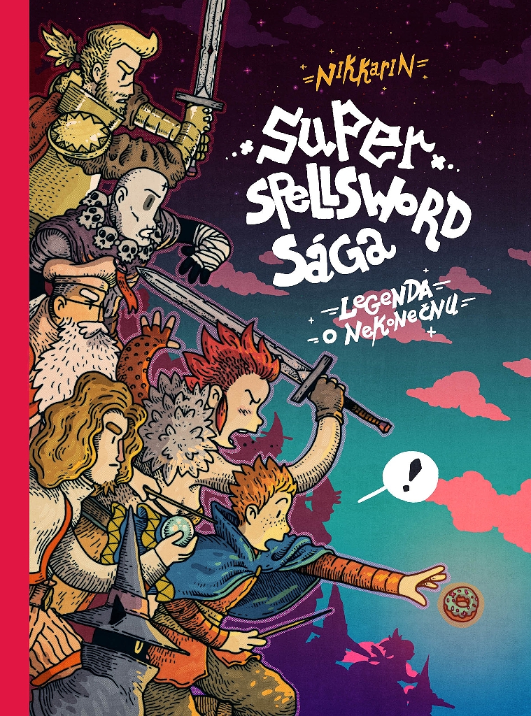 Super Spellsword Sága book cover