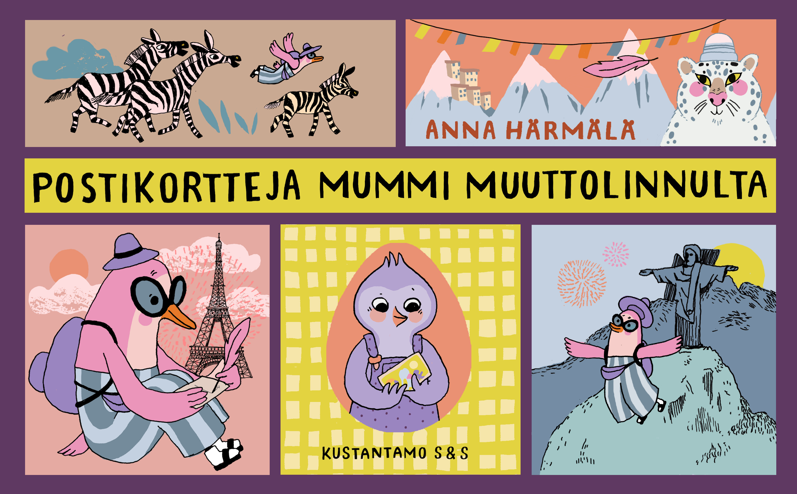 Postikortteja Mummi Muuttolinnulta