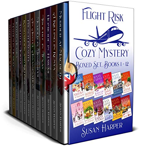 Flight Risk Book Flight Risk Cozy Mystery Boxed Set: Books 1 - 12 by Susan Harper ...