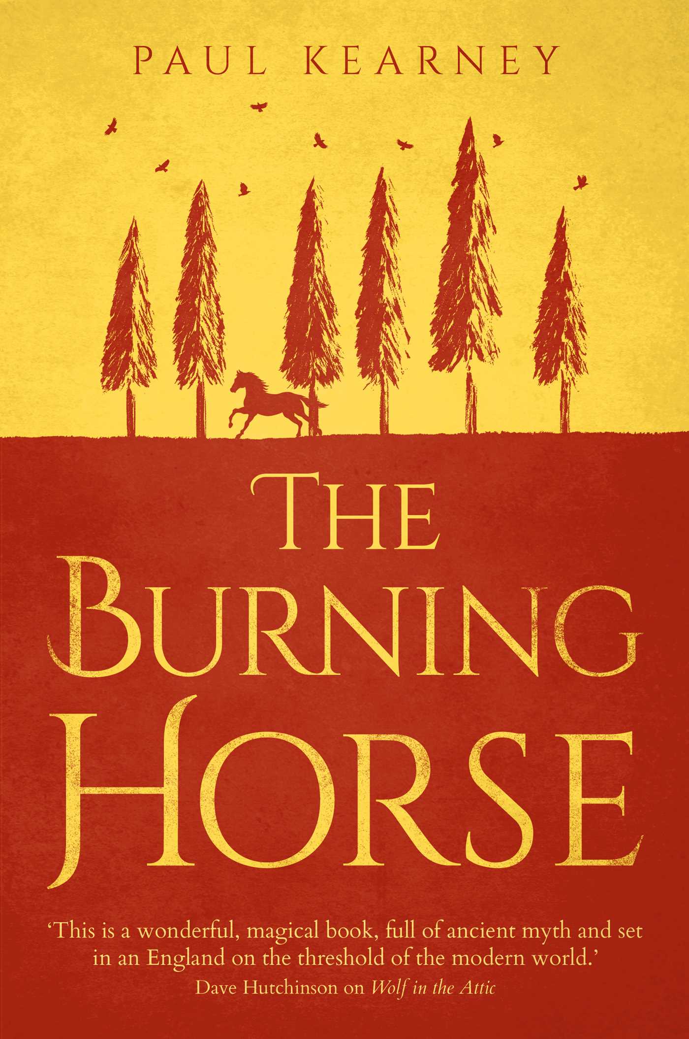 The Burning Horse book cover