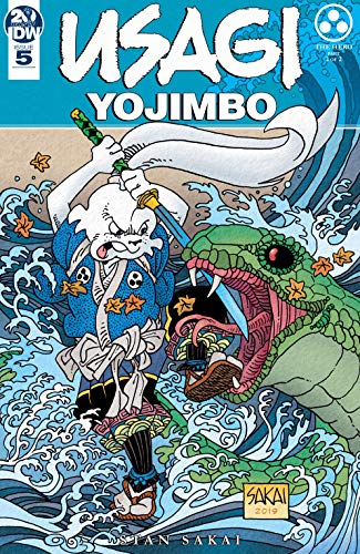 Usagi Yojimbo (2019) book cover 1