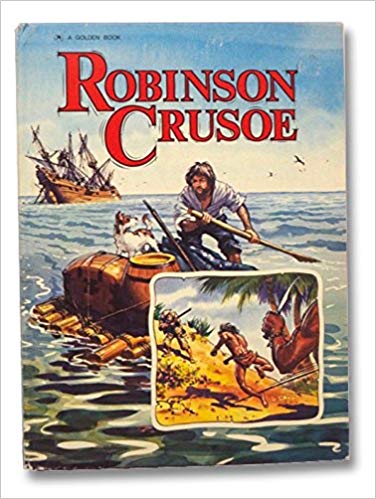 Robinson Crusoe book cover