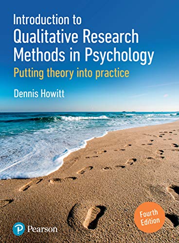 Introduction to Qualitative Research Methods in Psychology