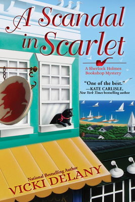 A Scandal in Scarlet (Sherlock Holmes Bookshop Mystery, #4)