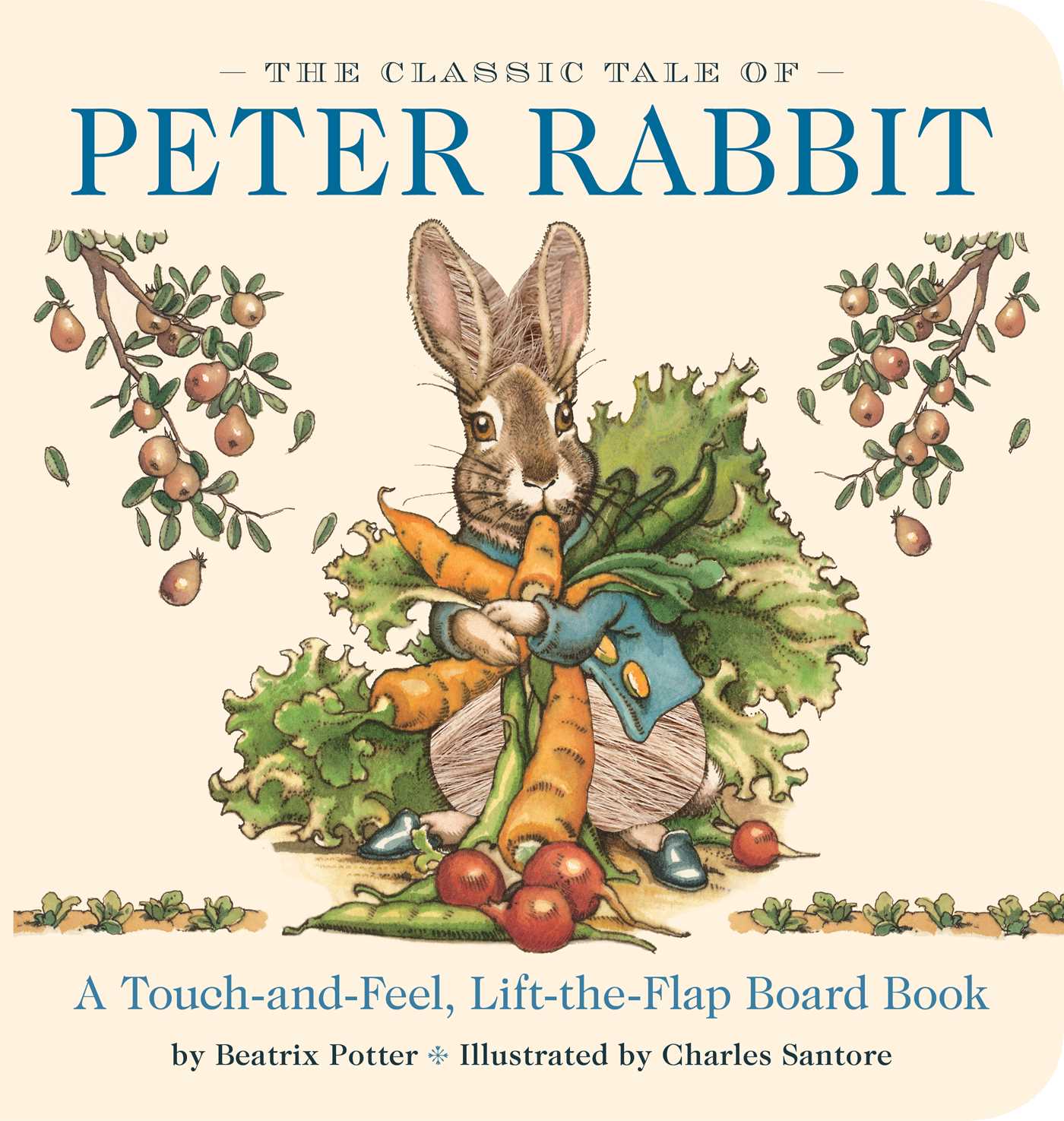 The Classic Tale of Peter Rabbit Touch-and-Feel Board Book book cover