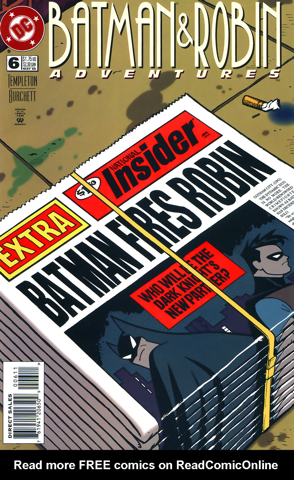 Batman and Robin Adventures (1995-1997) book cover 3