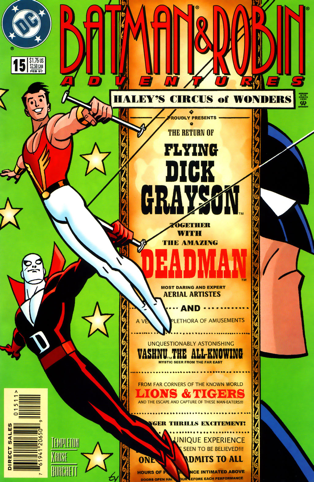 Batman and Robin Adventures (1995-1997) #15 book cover