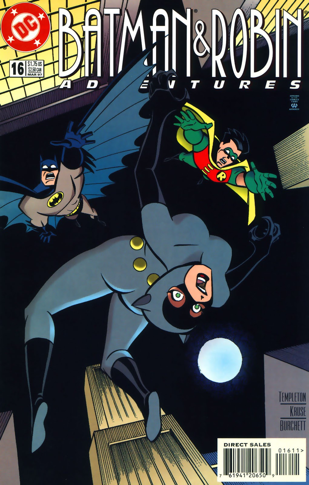 Batman and Robin Adventures (1995-1997) #16 book cover