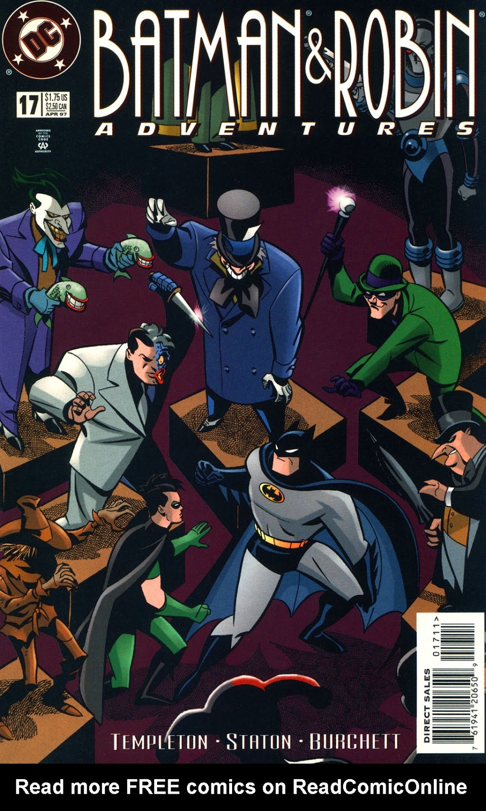 Batman and Robin Adventures (1995-1997) #17 book cover