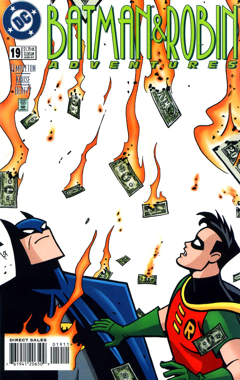 Batman and Robin Adventures (1995-1997) #19 book cover