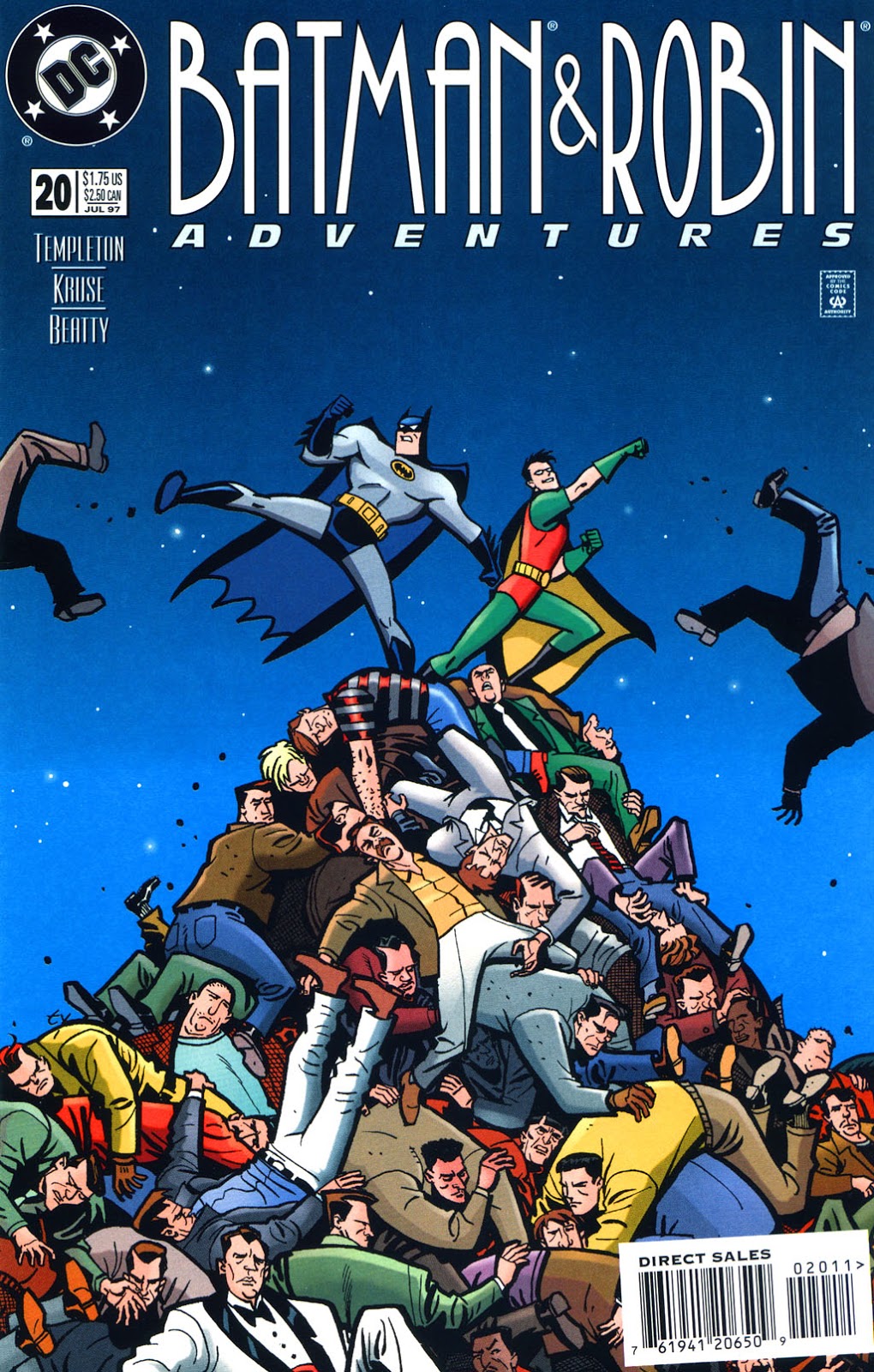 Batman and Robin Adventures (1995-1997) #20 book cover