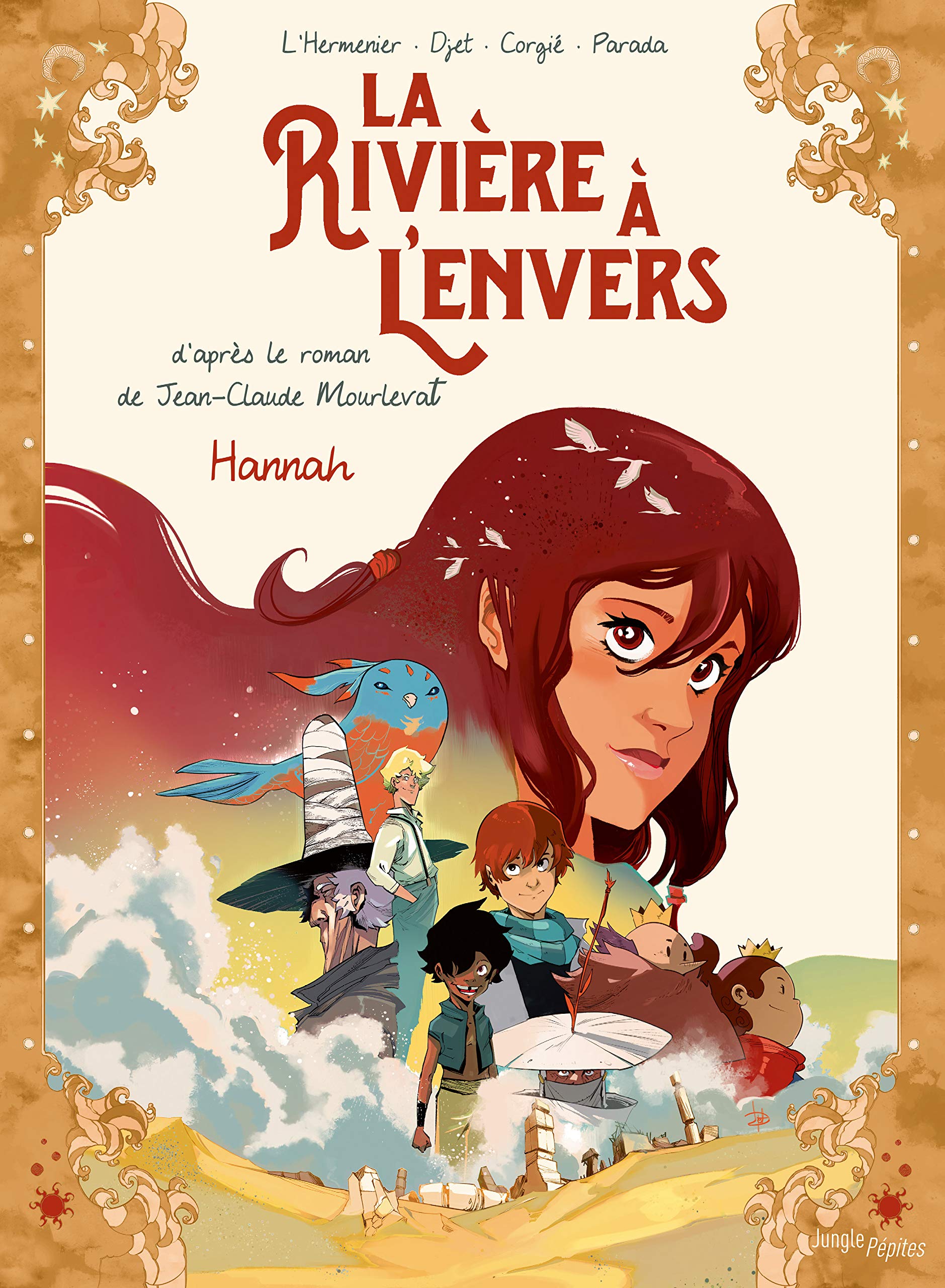 La rivière à l'envers BD book cover 2