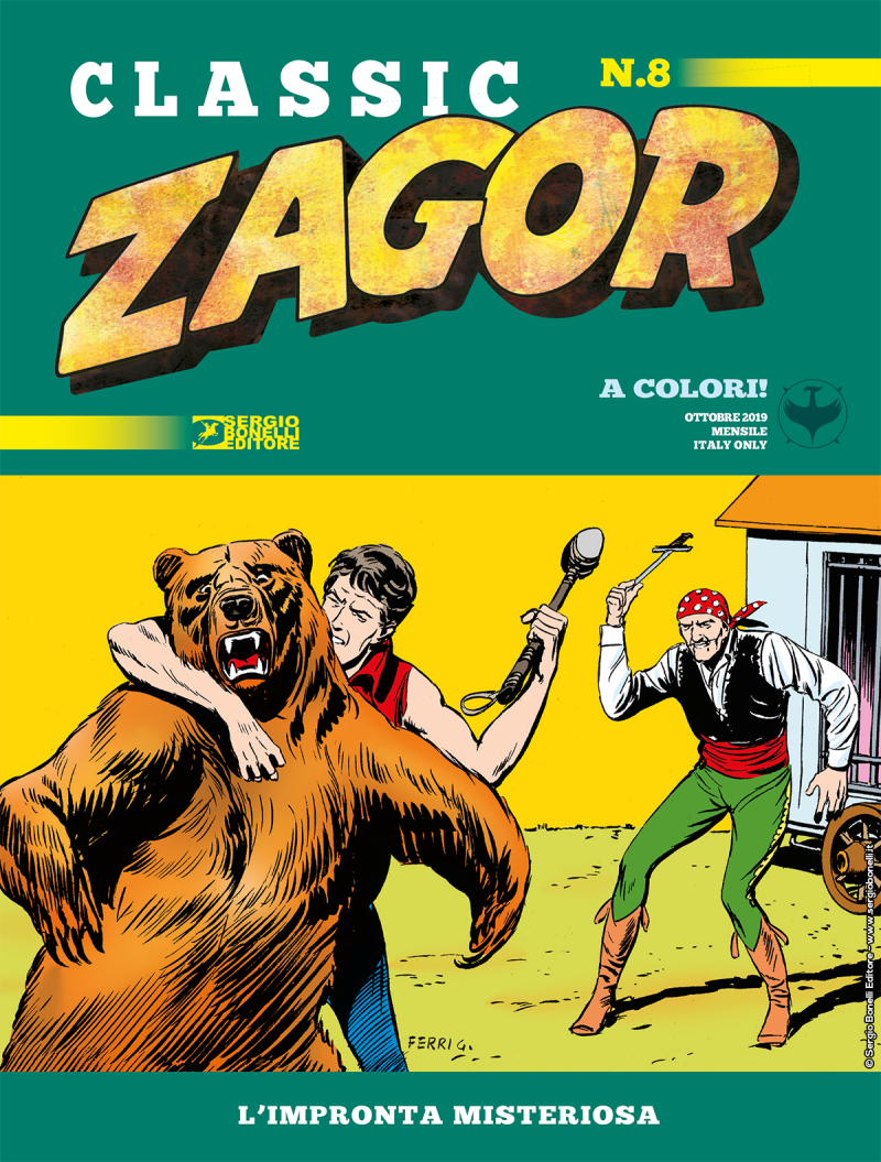 Zagor Classic n. 8 book cover