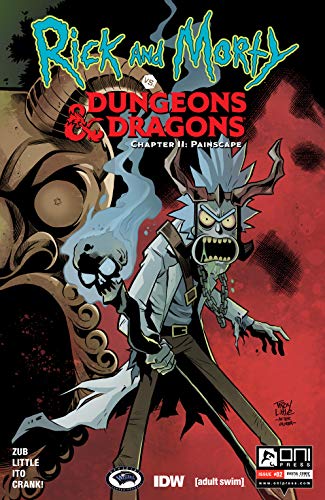 Rick and Morty vs. Dungeons & Dragons II: Painscape book cover 1