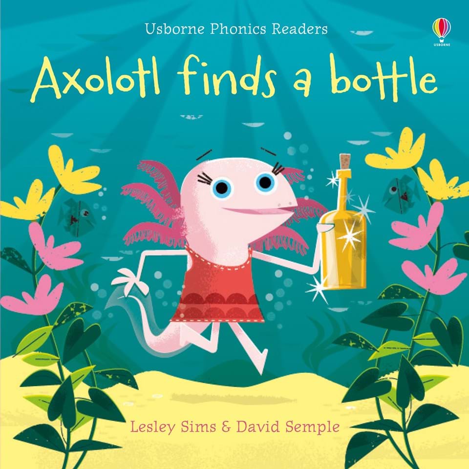Axolotl Finds a Bottle book cover