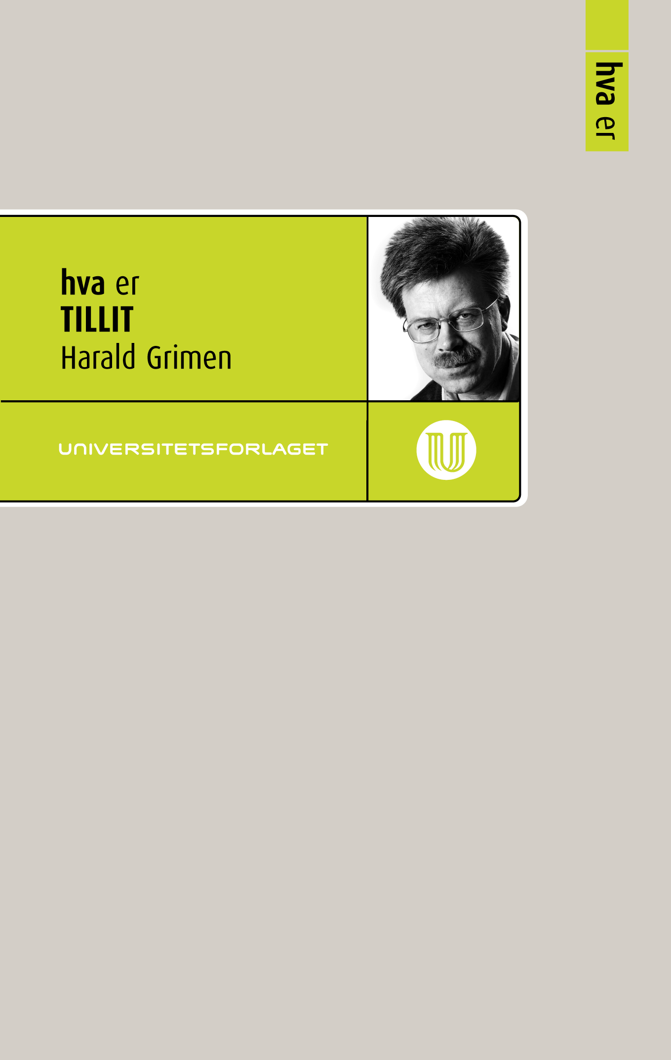 Hva er tillit book cover