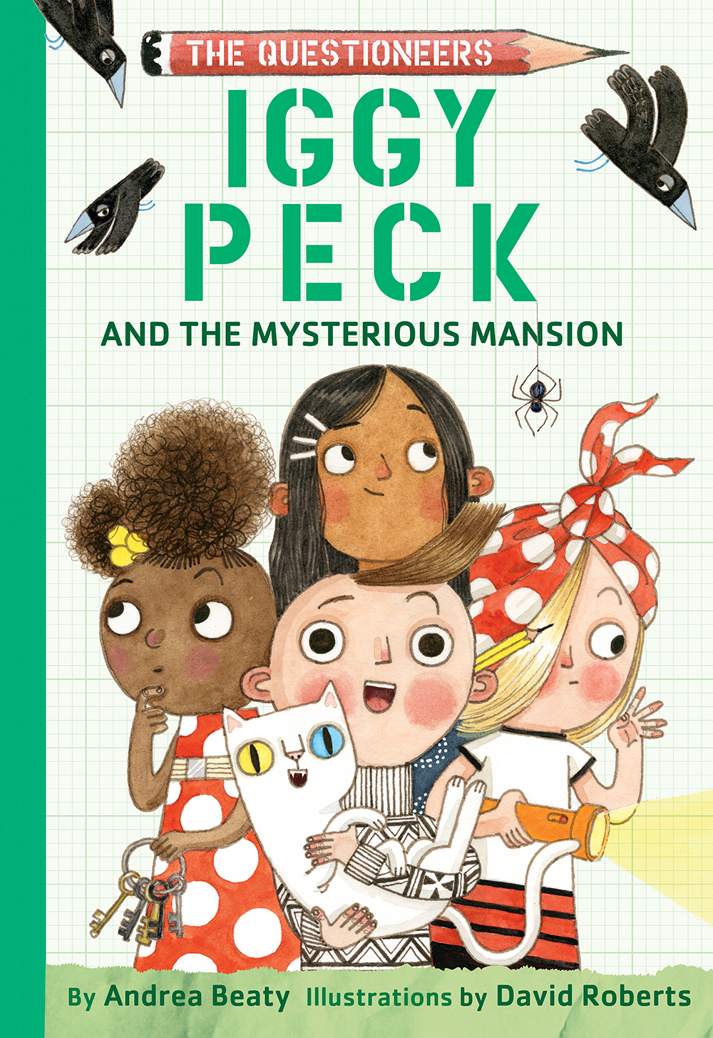 Iggy Peck and the Mysterious Mansion book cover