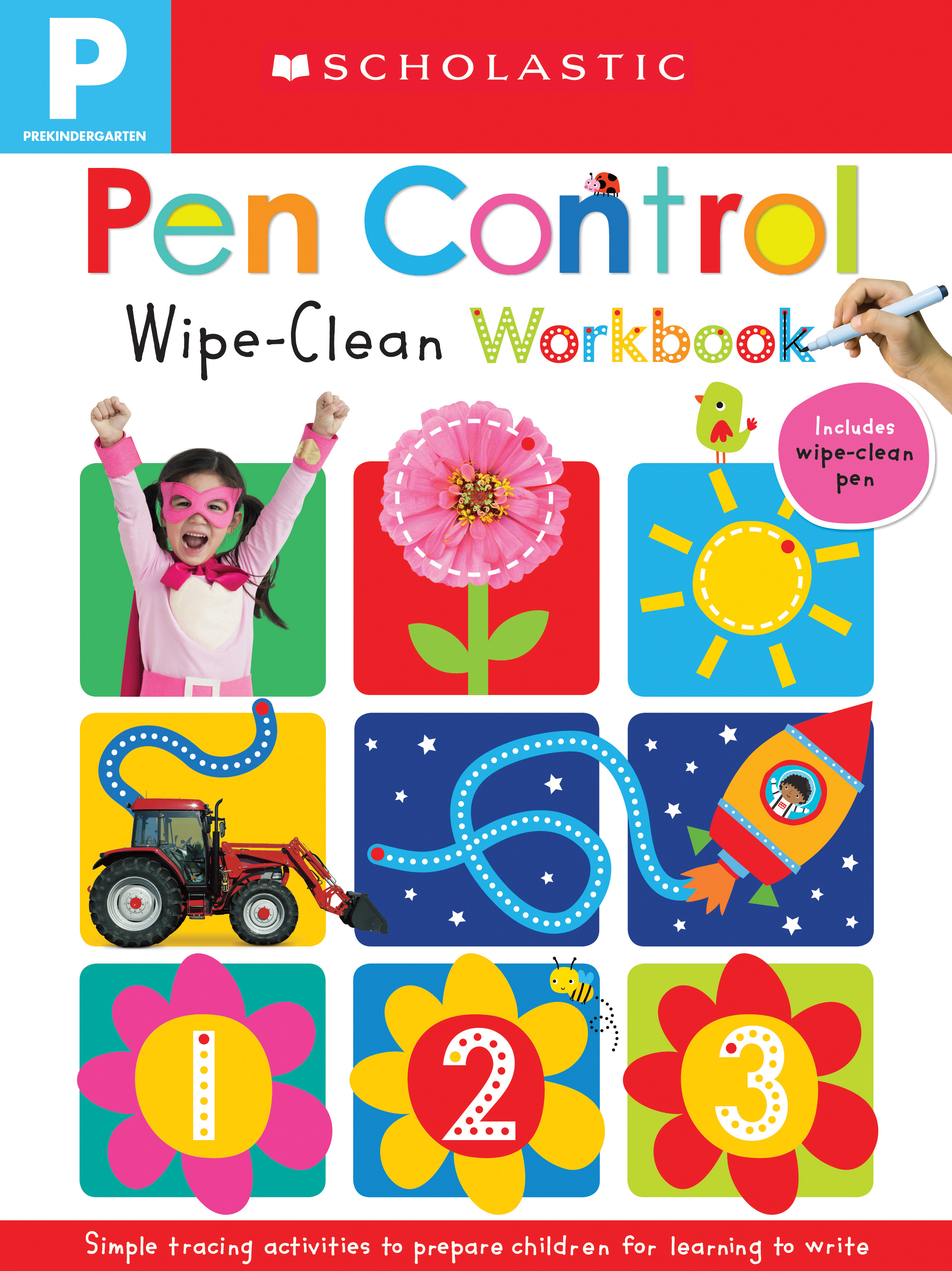 Wipe Clean Workbooks Pen Control by Scholastic Inc. Goodreads