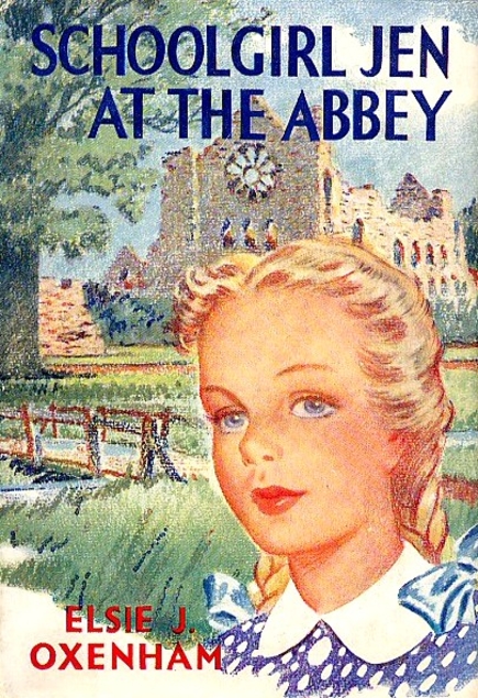 Schoolgirl Jen at the Abbey