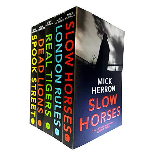 Mick Herron Jackson Lamb Thriller Series 5 Books Collection Set by Mick
