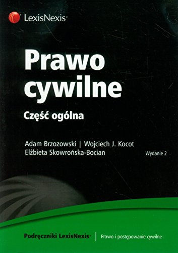 Prawo cywilne Czesc ogolna by Adam Brzozowski | Goodreads
