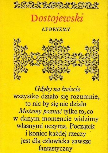 Aforyzmy book cover