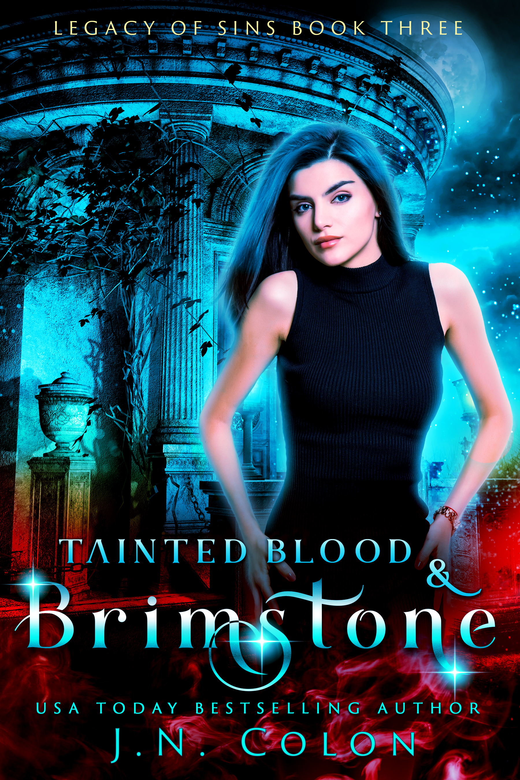 Tainted Blood and Brimstone book cover