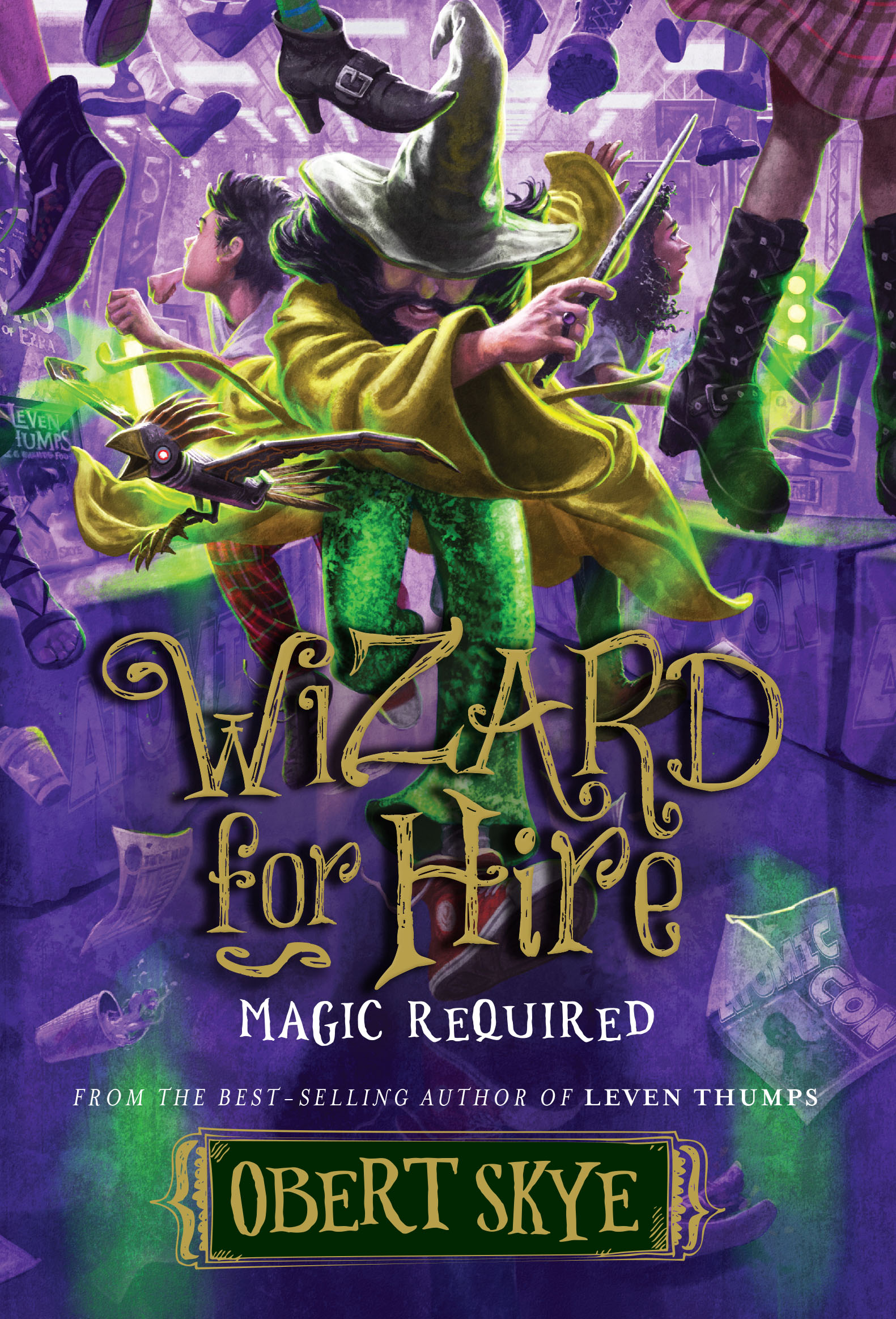 Wizard for Hire book cover 3