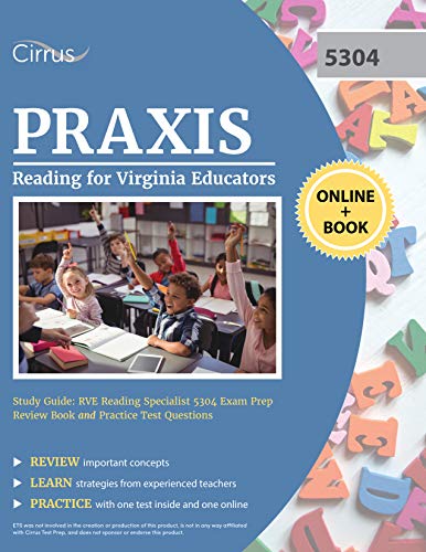 Reading for Virginia Educators Study Guide: RVE Reading Specialist 5304 ...