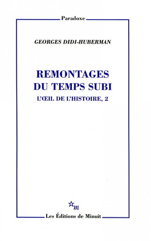 Remontages du temps subi book cover