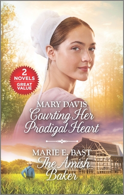 Courting Her Prodigal Heart and The Amish Baker book cover