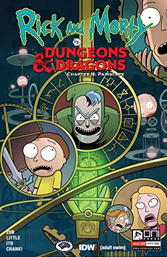 Rick and Morty vs. Dungeons & Dragons II: Painscape book cover 2